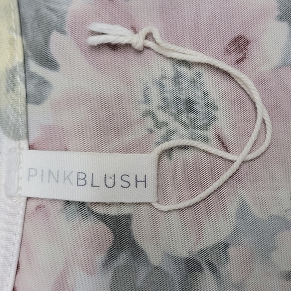 Pinkblush White Floral Wrap Maternity Maxi Dress - Picture 5 of 8